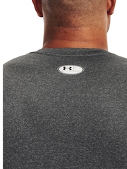 Under Armour Grey HeatGear Base Layer T-Shirt - Image 4 of 6