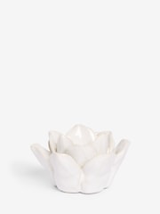 Shabby Chic White Shabby Chic Tealight Candle Holder - Image 3 of 3
