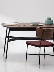 MADE.COM Set of 2 Raspberry Pink Amalyn Dining Chairs - Image 1 of 4