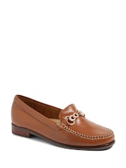 Pavers Natural Leather Snaffle Loafers - Image 2 of 5