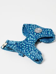 Oliver Bonas Blue Spotty Print Pet Harness - Image 1 of 4
