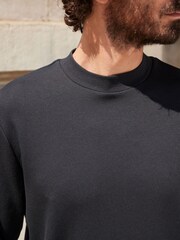 Black Relaxed Long Sleeve T-Shirt - Image 4 of 7