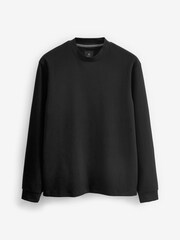 Black Relaxed Long Sleeve T-Shirt - Image 5 of 7