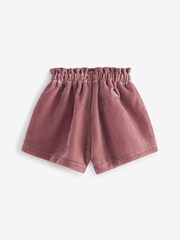 Pink Velvet Shorts (3mths-7yrs) - Image 6 of 6