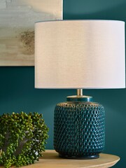 Village At Home Green Vision Ceramic Table Lamp - Image 1 of 3