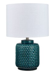 Village At Home Green Vision Ceramic Table Lamp - Image 3 of 3