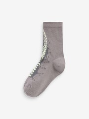 Mineral Dino 5 Pack Cotton Rich Socks - Image 5 of 6