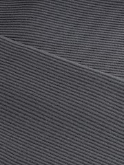 Slate Grey Ribbed Seamless High Waist Leggings - Image 6 of 7