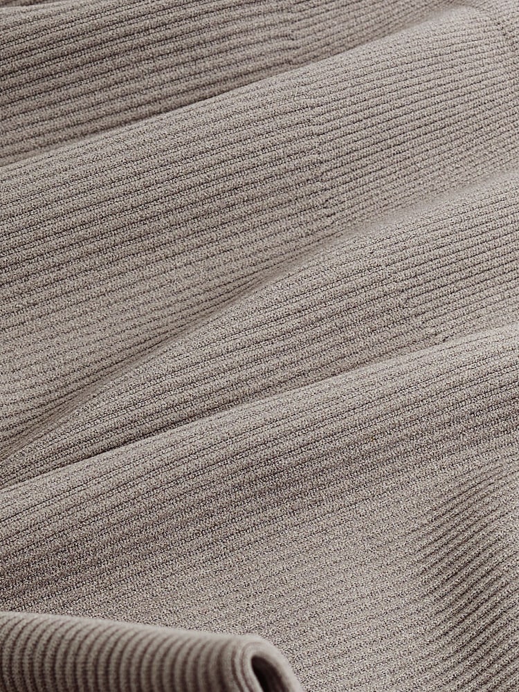 Neutral Ribbed Seamless High Waist Leggings - Image 7 of 7