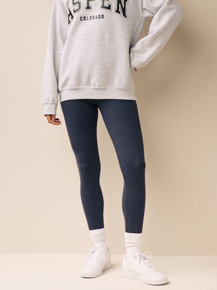 Grey Slate Full Length Leggings - Image 1 of 6