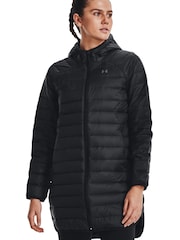 Under Armour Black Down Parka - Image 1 of 6