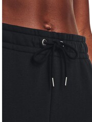 Under Armour Black Essential Fleece Joggers - Image 4 of 6