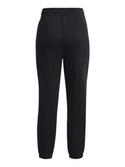 Under Armour Black Essential Fleece Joggers - Image 6 of 6