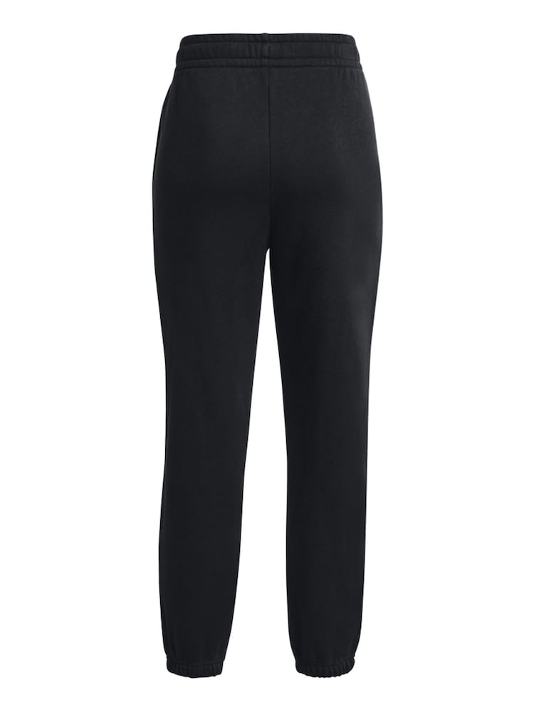 Under Armour Black Essential Fleece Joggers - Image 6 of 6