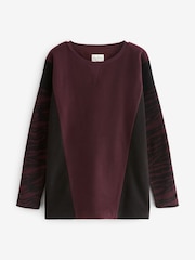 Berry Fleece Tunic - Image 1 of 7