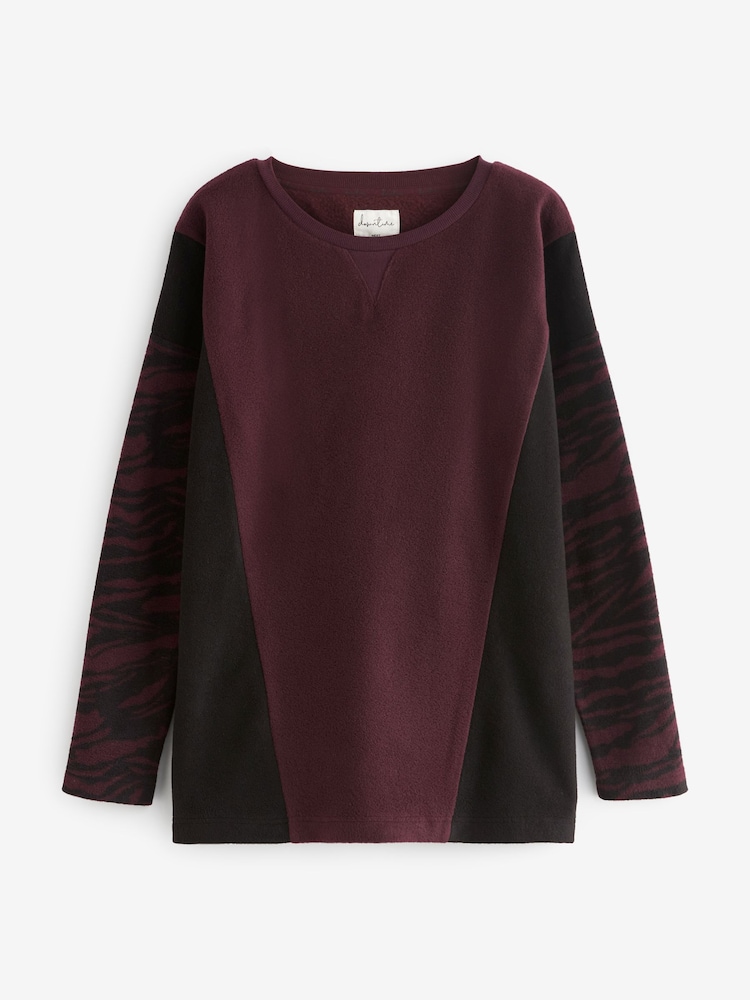 Berry Fleece Tunic - Image 1 of 7