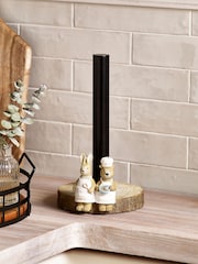 Natural Bertie And Rosie Kitchen Roll Holder - Image 2 of 4