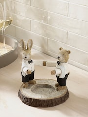 Natural Bunny and Bear Bottle Holder - Image 2 of 4