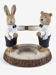Natural Bunny and Bear Bottle Holder - Image 4 of 4