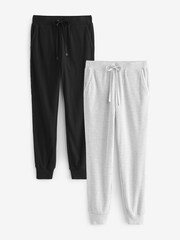 Black/Grey Joggers 2 Pack - Image 1 of 8