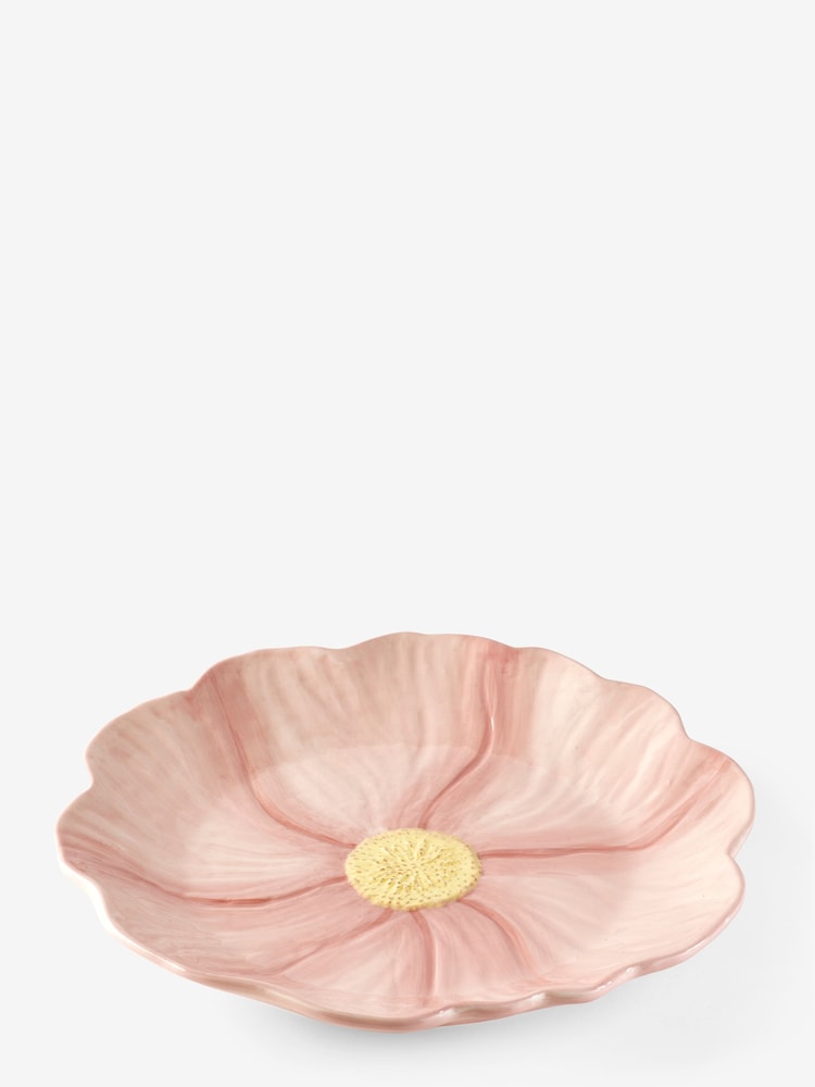 Pink Flower Serve Platter - Image 6 of 6