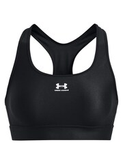 Schwarz - Under Armour Authentic Unwattierter BH, mittlere Festigkeit - Bild 4 von 5