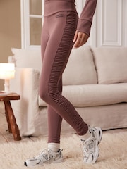 Pink High Waisted Leggings - Image 1 of 7