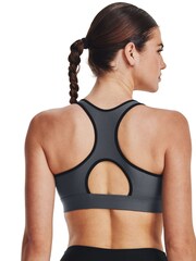Grau - Under Armour Authentic Unwattierter BH, mittlere Festigkeit - Bild 3 von 4