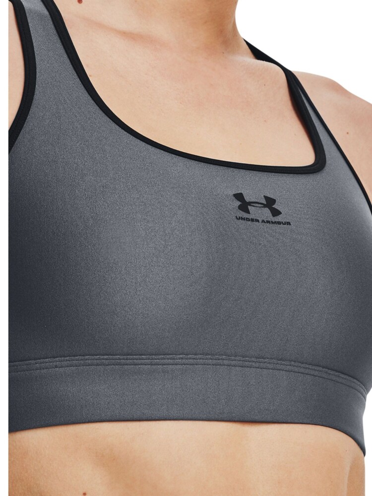 Grau - Under Armour Authentic Unwattierter BH, mittlere Festigkeit - Bild 4 von 4