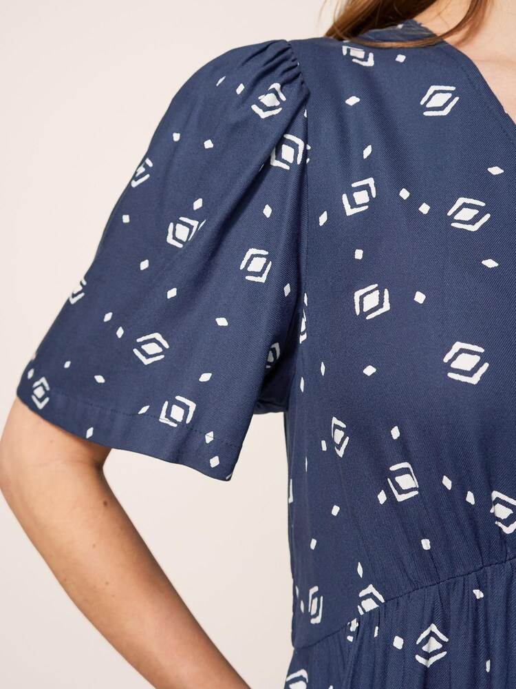 White Stuff Blue Lucy Dress - Image 4 of 7