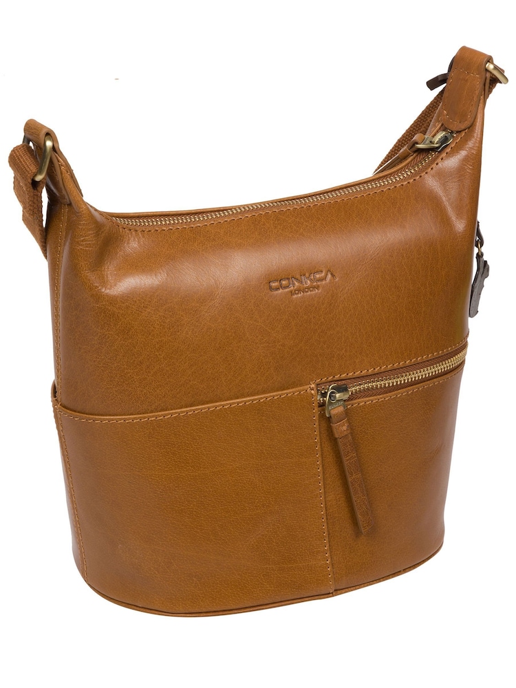Conkca Little Kristin Leather Shoulder Bag - Image 2 of 6