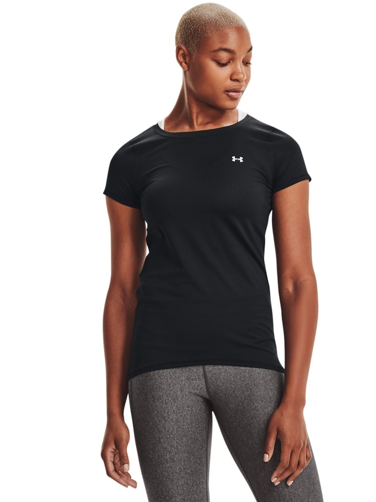 Under Armour Black HeatGear T-Shirt - Image 1 of 4