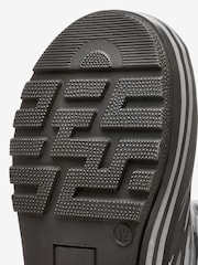 Monochrom mit Camouflagemuster - Thinsulate Warm gefütterte Gummistiefel mit Umschlagschaft - Bild 9 von 9
