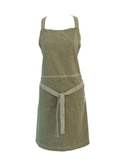 Laura Ashley Green Wild Clematis Apron - Image 1 of 4