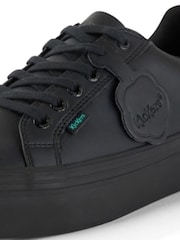 Kickers Black Womens Tovni Stack Vegan Trainers - Image 5 of 6