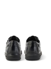Kickers Black Reason Moc Leather Shoes - Image 3 of 6