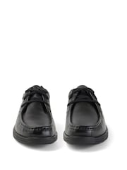 Kickers Black Reason Moc Leather Shoes - Image 4 of 6