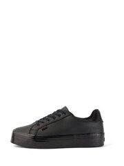 Kickers Black Womens Shine Leather Tovni Stack Trainers - Image 2 of 8
