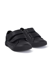 Kickers Black Infant Tovni Twin Flex Leather Trainers - Image 2 of 9