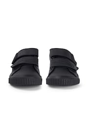 Kickers Black Infant Tovni Twin Flex Leather Trainers - Image 3 of 9