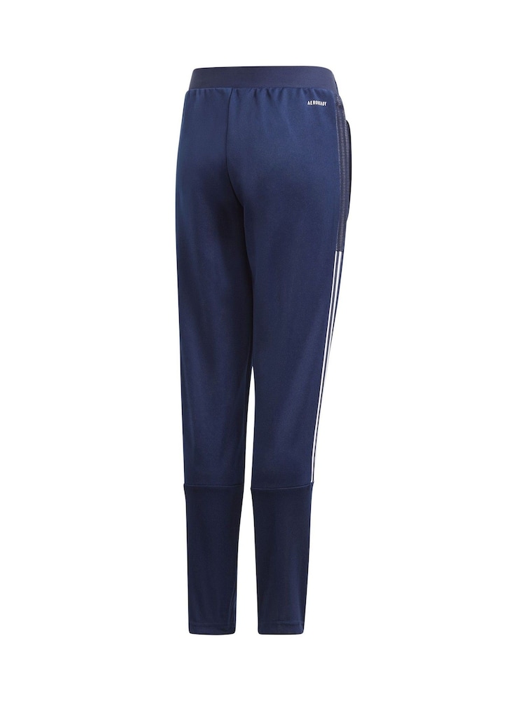 adidas Navy Tiro 21 Junior Training Tracksuit Bottoms - Image 2 of 5