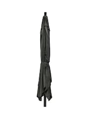 Pacific Black Garden Icon Premium 4mx3m Oblong Faded Parasol - Image 7 of 8