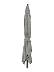 Pacific Grey Garden Icon Premium 4x3m Oblong Manhattan Parasol - Image 6 of 8