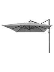 Pacific Grey Garden Icon Premium 4x3m Oblong Manhattan Parasol - Image 7 of 8