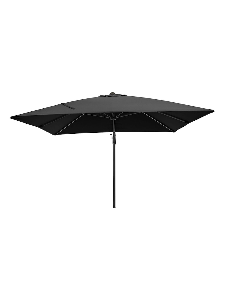 Pacific Grey Garden Glow Challenger T2 3m Square Anthracite Parasol - Image 2 of 7