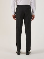 Skopes Black Tailored Fit Romulus Sustainable Suit: Trousers - Image 2 of 4