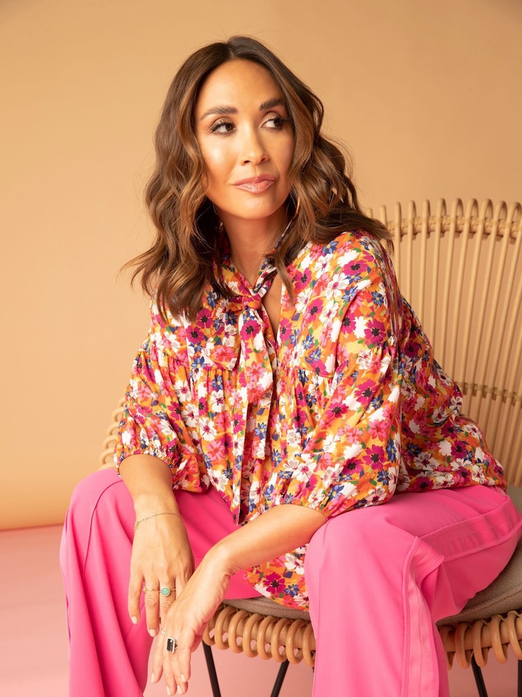 Myleene Klass High Neck Floral Blouse - Image 1 of 7