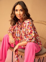 Myleene Klass High Neck Floral Blouse - Image 5 of 7