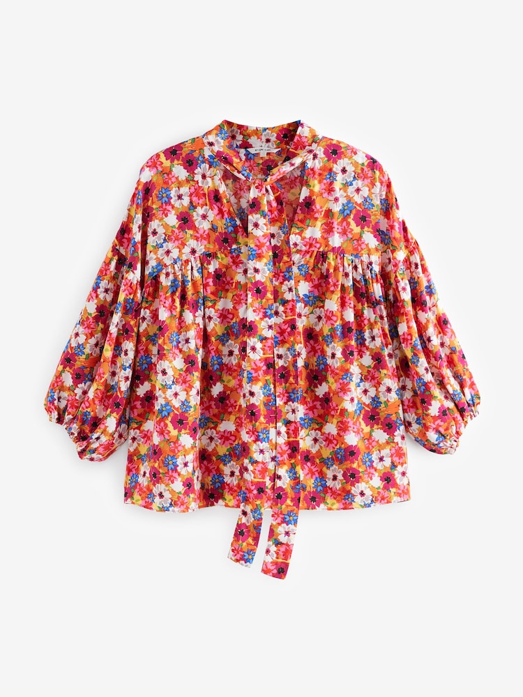 Myleene Klass High Neck Floral Blouse - Image 7 of 7