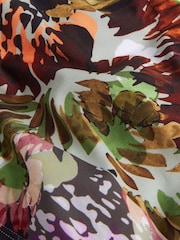Multi Floral High Waist Bikini Bottoms - Image 7 of 7